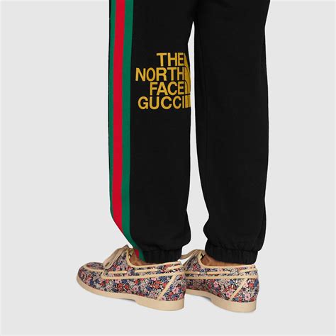 the north face x gucci pants|north face gucci tracksuit.